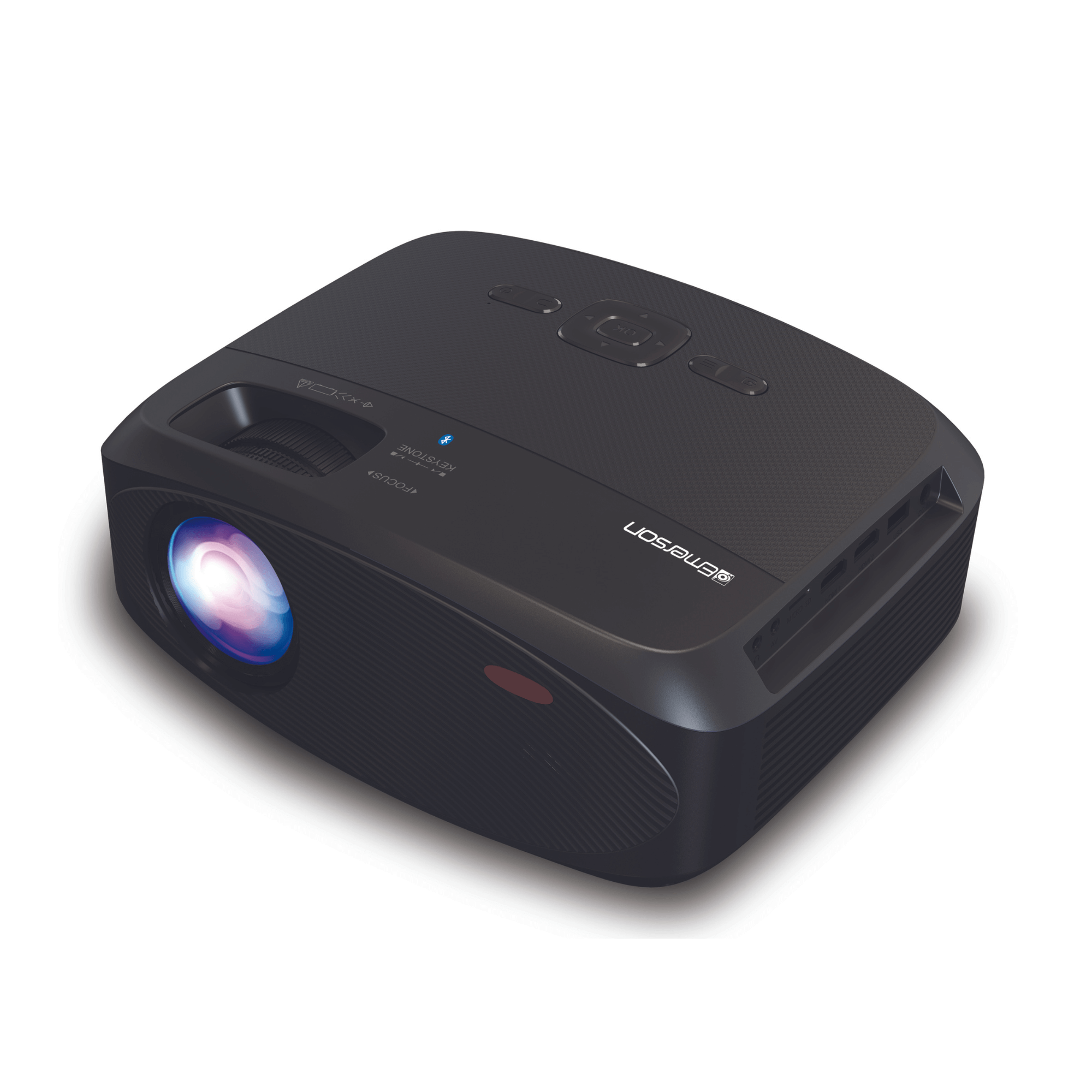 Emerson 210" Home Theater LCD Projector Combo with Screen and Carry Sky Iapetus