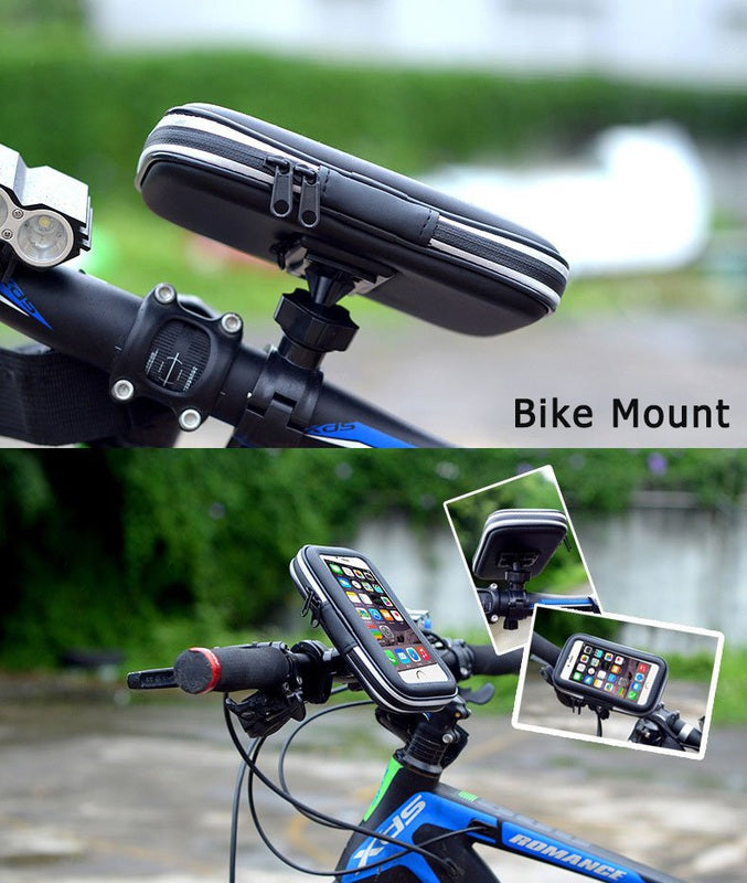 Waterproof Smartphone Bike Mount Fuchsia Molly