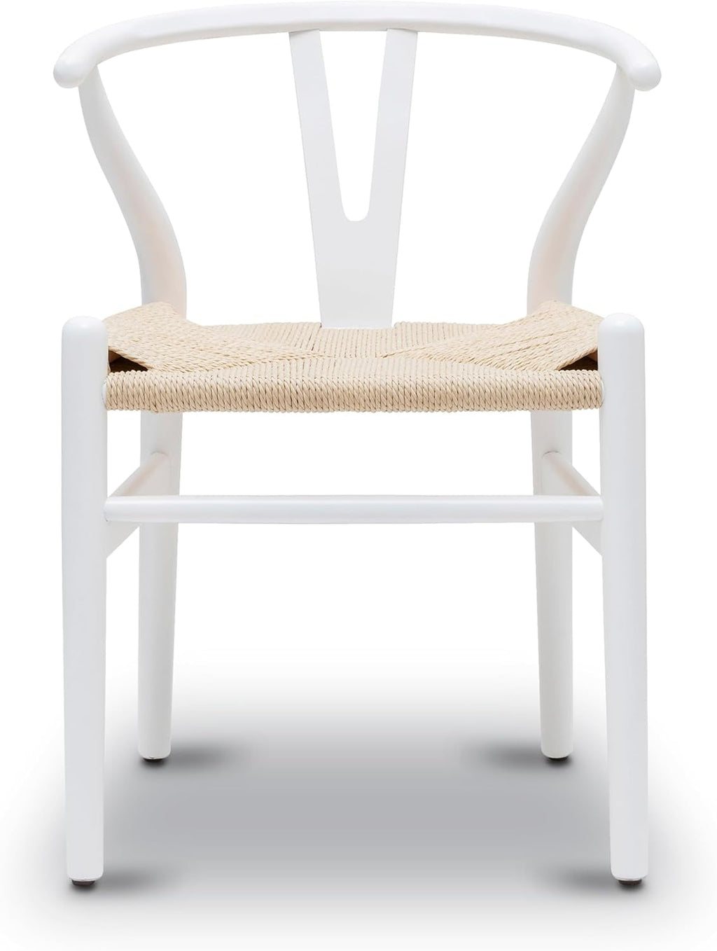 Weave Dining Chair, Single, White Peach Maple