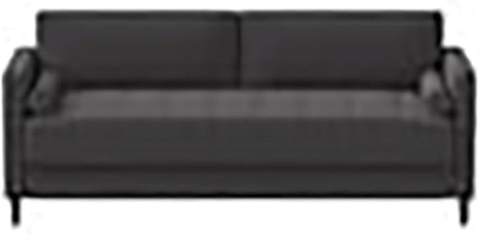 Heather Grey Fabric Sofa Modern, Stylish Design Peach Maple