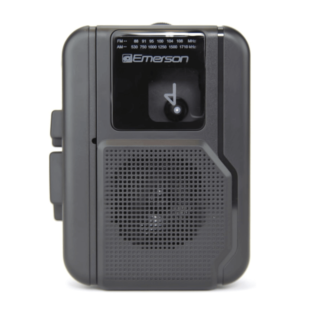 Emerson Portable Cassette Player with Bluetooth Out and Built-In Sky Iapetus