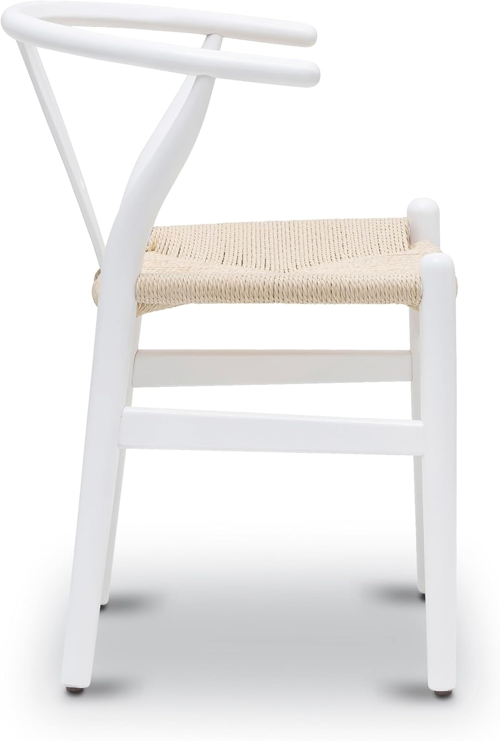 Weave Dining Chair, Single, White Peach Maple