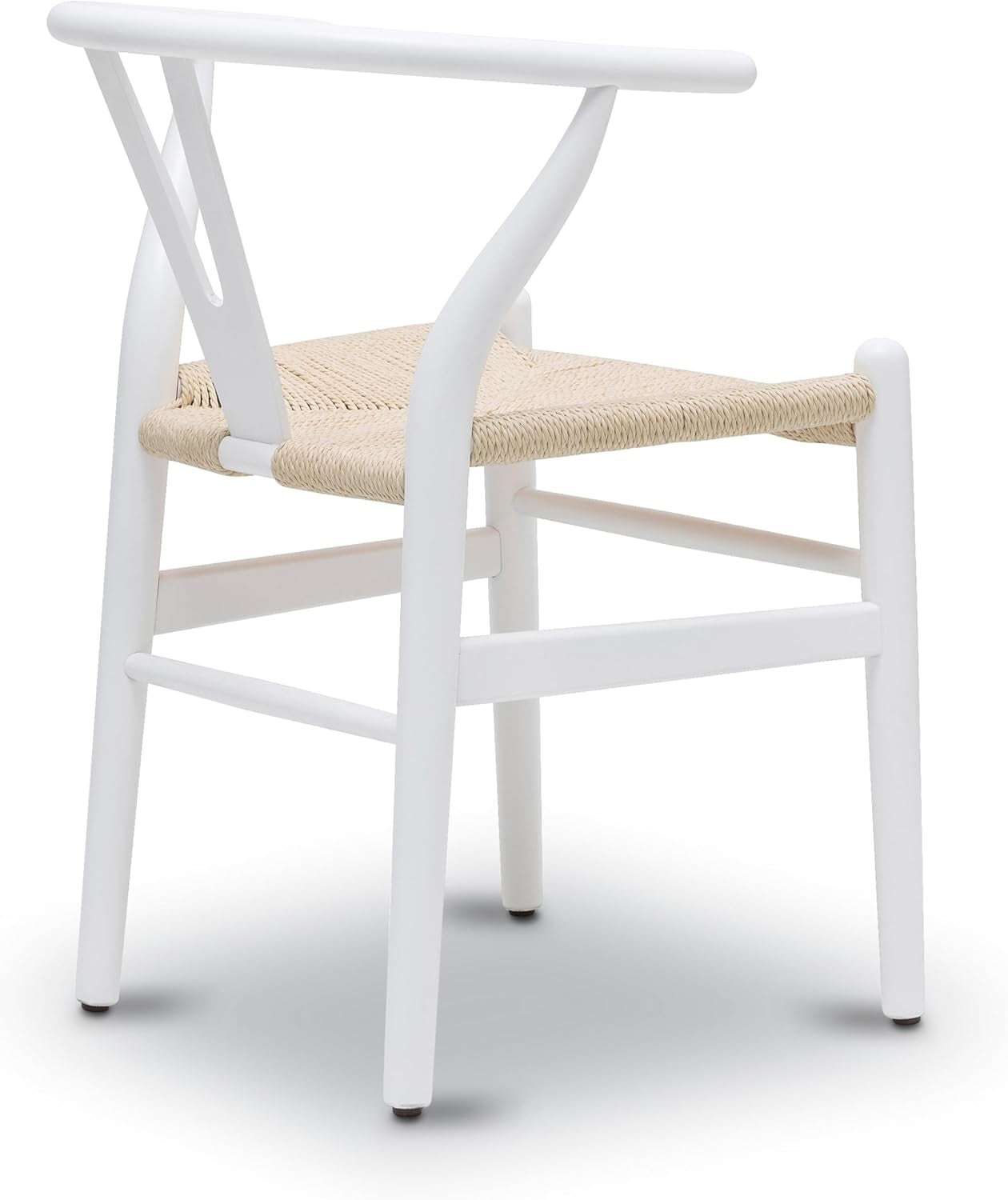 Weave Dining Chair, Single, White Peach Maple