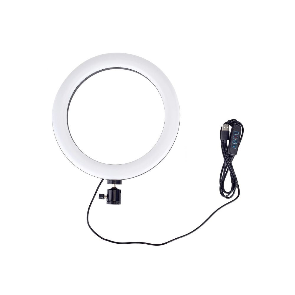 LED Ring Light With Phone Tripod Stand Kit 10" Yellow Pandora