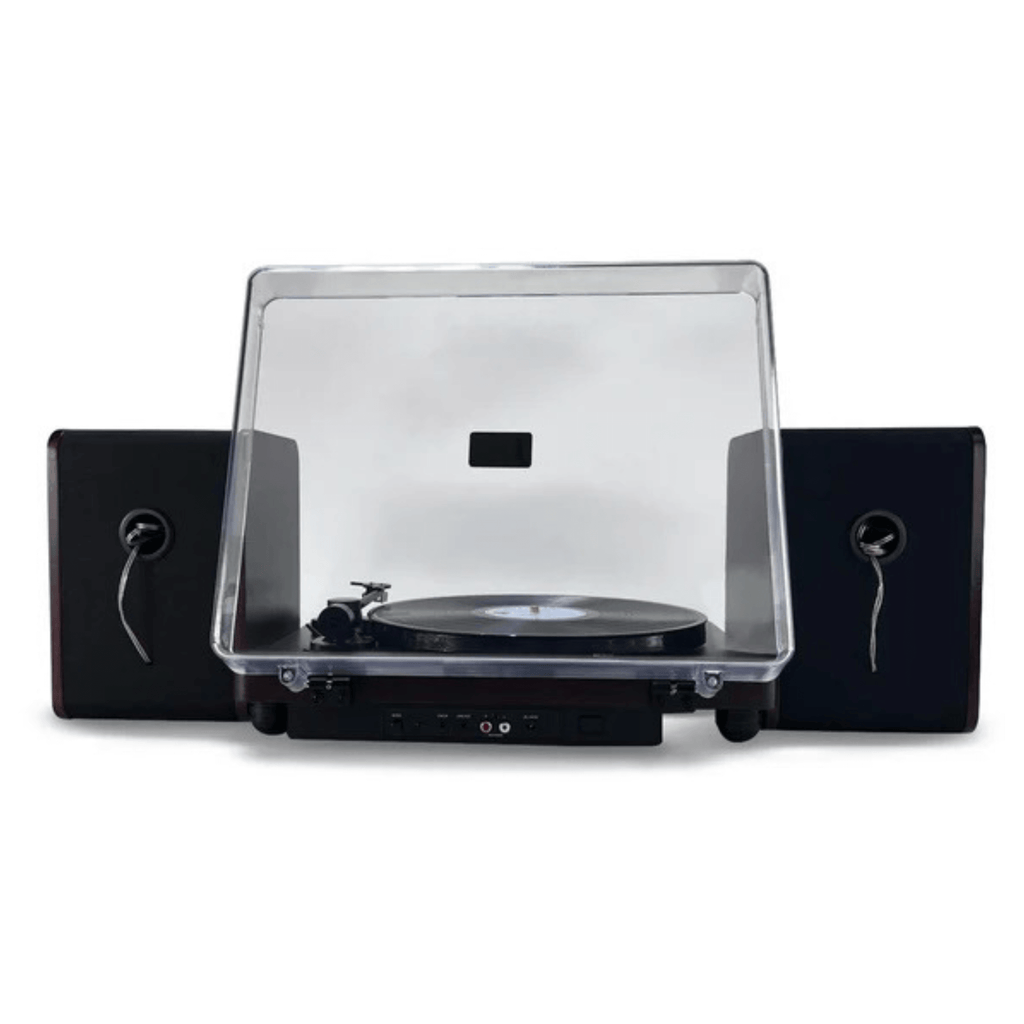 Victor Lincoln Record Player with Stereo Speakers Sky Iapetus