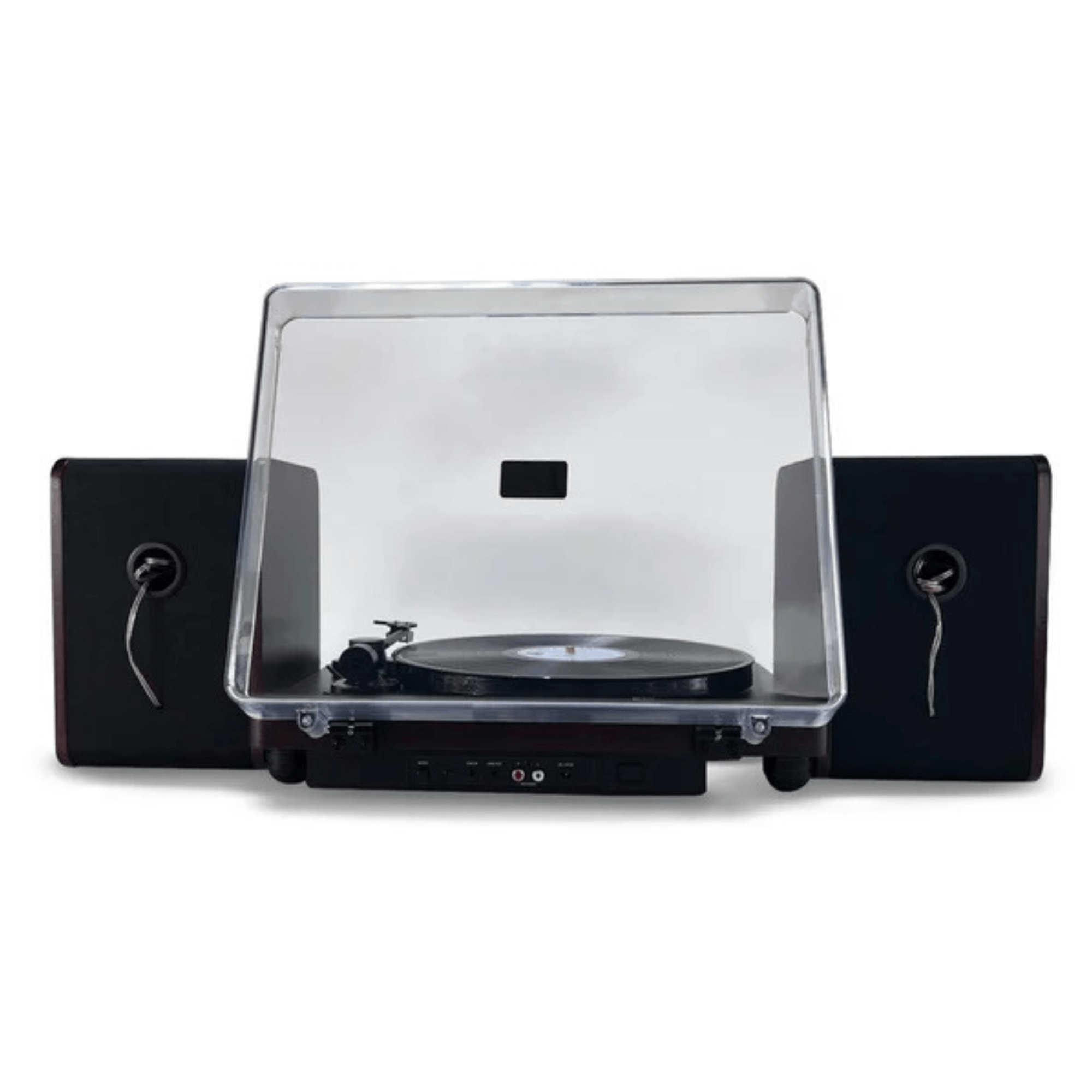 Victor Lincoln Record Player with Stereo Speakers Sky Iapetus