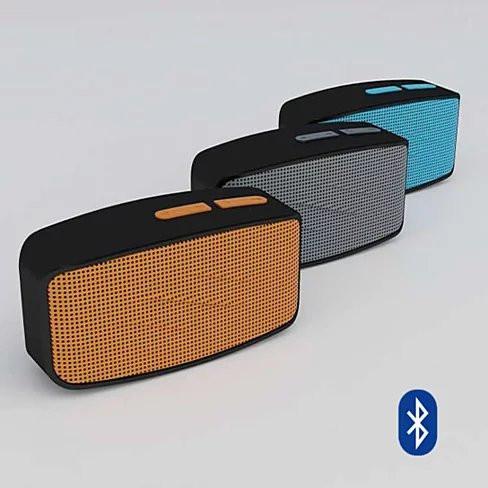 Easy Listener Bluetooth Speaker and MP3 player Salmon Lucky