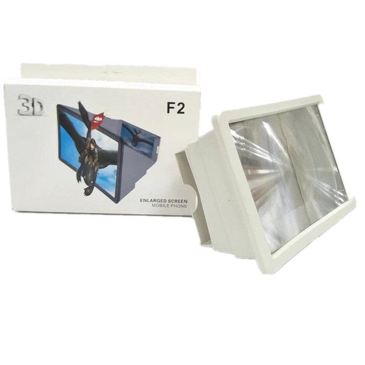 2 PACK! 3D Phone Screen Magnifier Video Mobile Amplifier Universal Fuchsia Electra