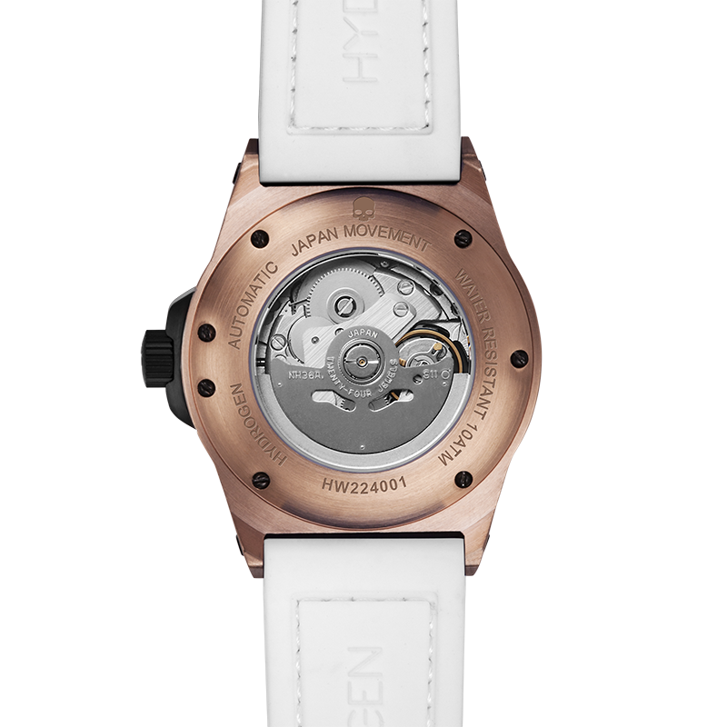 Otto White Rose Gold Ruby Alcestis