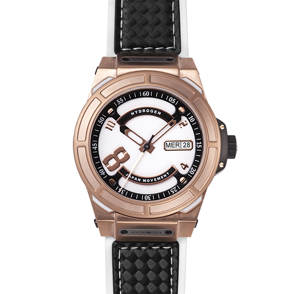 Otto White Rose Gold Ruby Alcestis