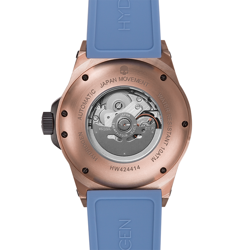 Vento Rose Gold Light Blue Ruby Alcestis