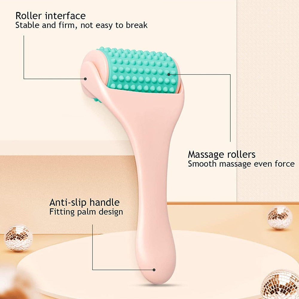 Fascia Release and Cellulite Remover Muscle Massage Roller Fascia Maroon Asteria
