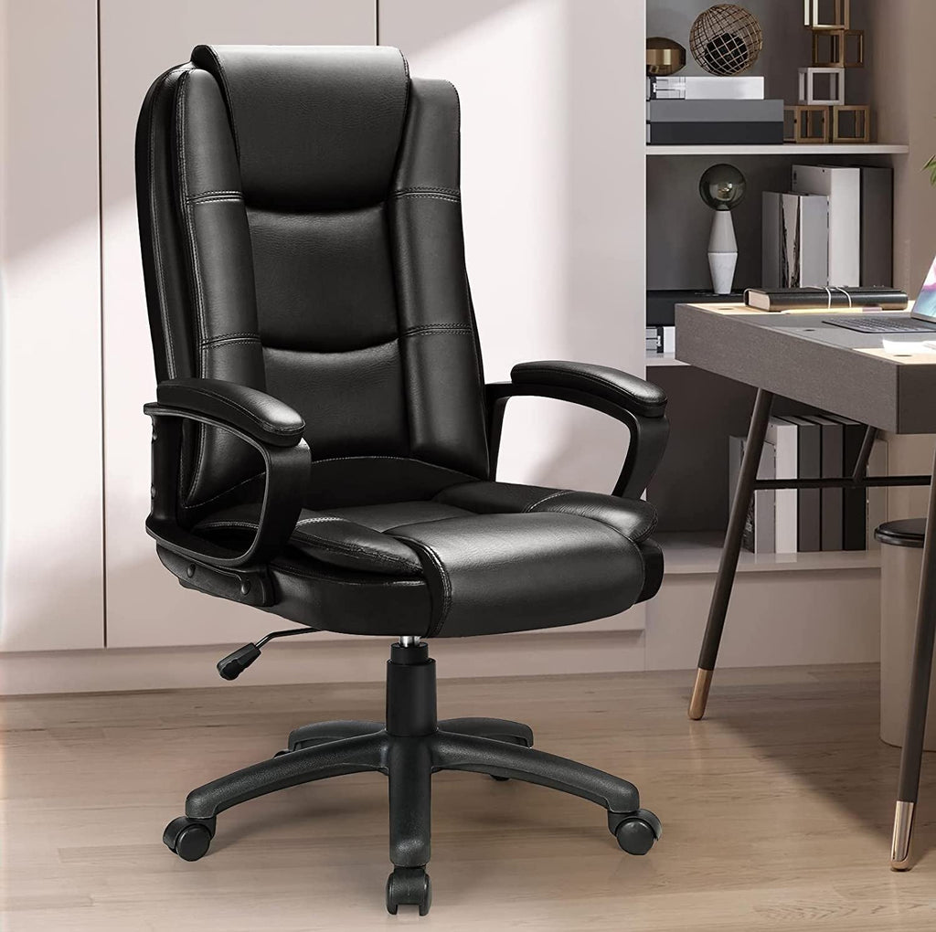 Ergonomic Executive Chair with Lumbar Support Peach Maple