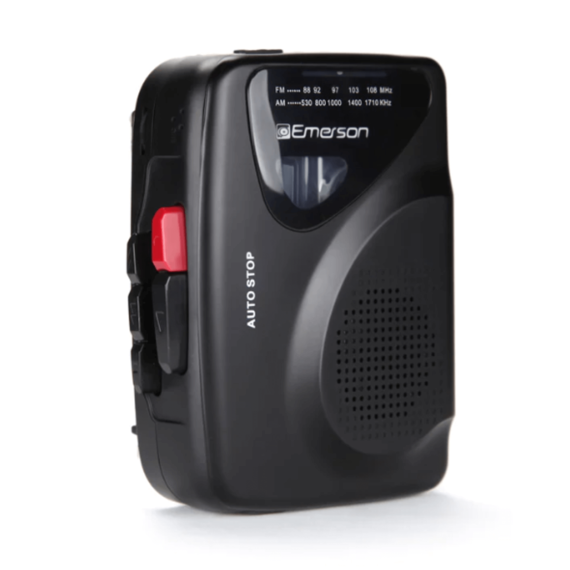 Emerson Portable Cassette Player & Recorder w AMFM Radio and Built-In Sky Iapetus