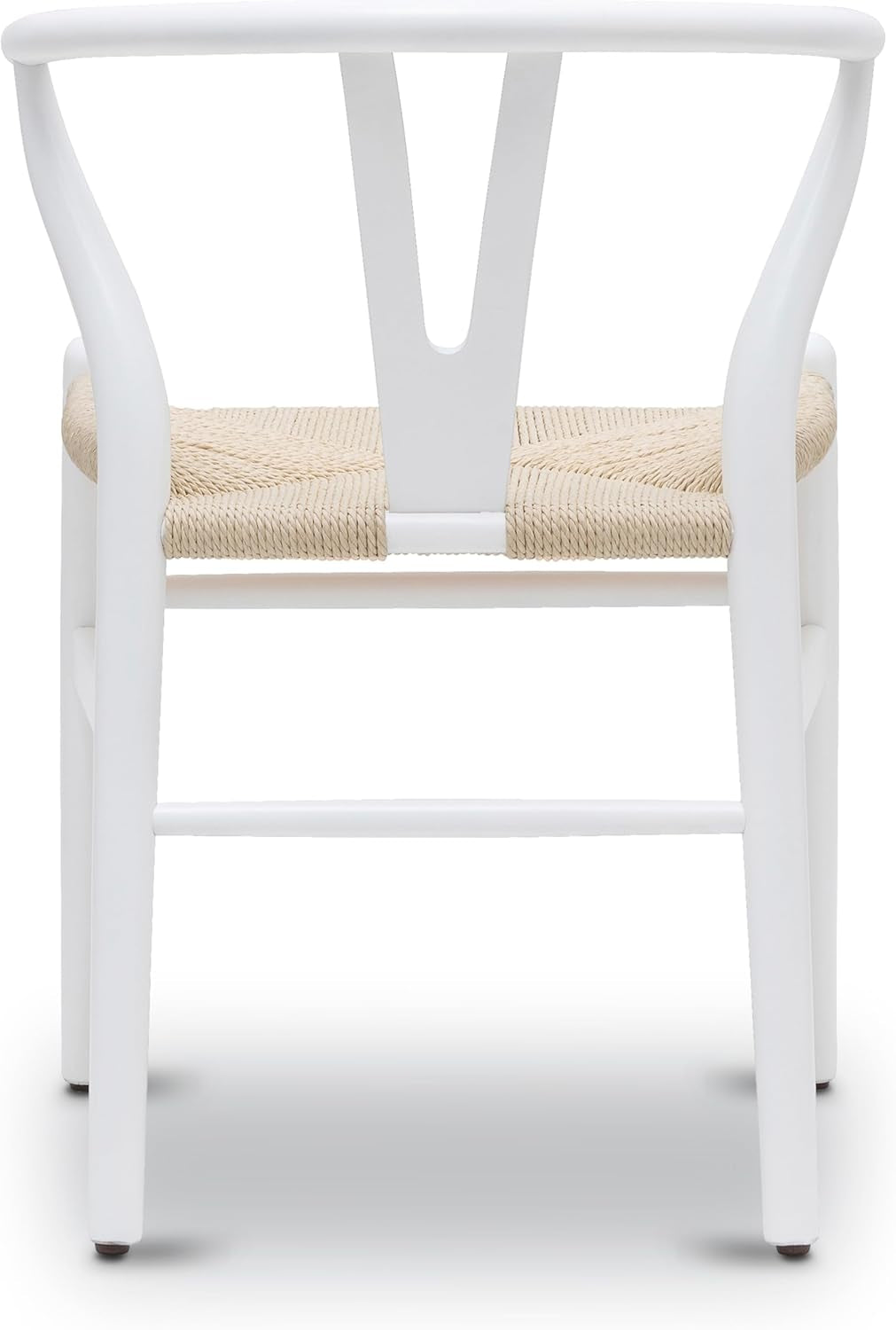 Weave Dining Chair, Single, White Peach Maple