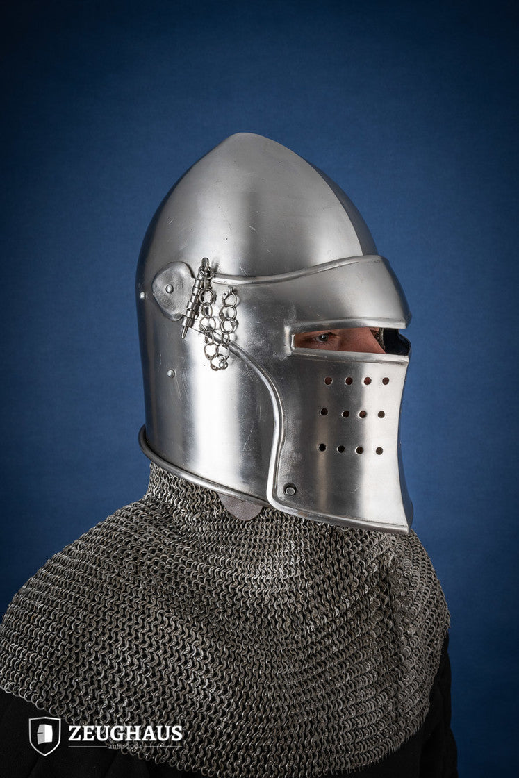Bascinet Avenger 1,6mm Polished Azure Briseis
