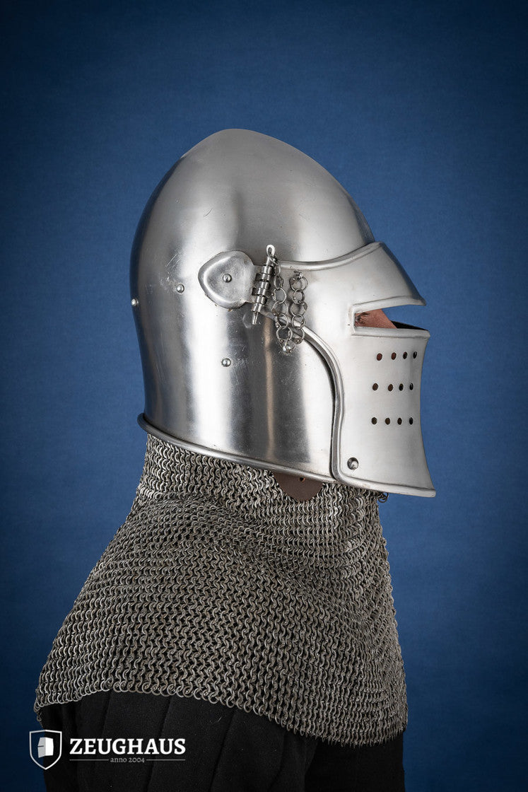 Bascinet Avenger 1,6mm Polished Azure Briseis