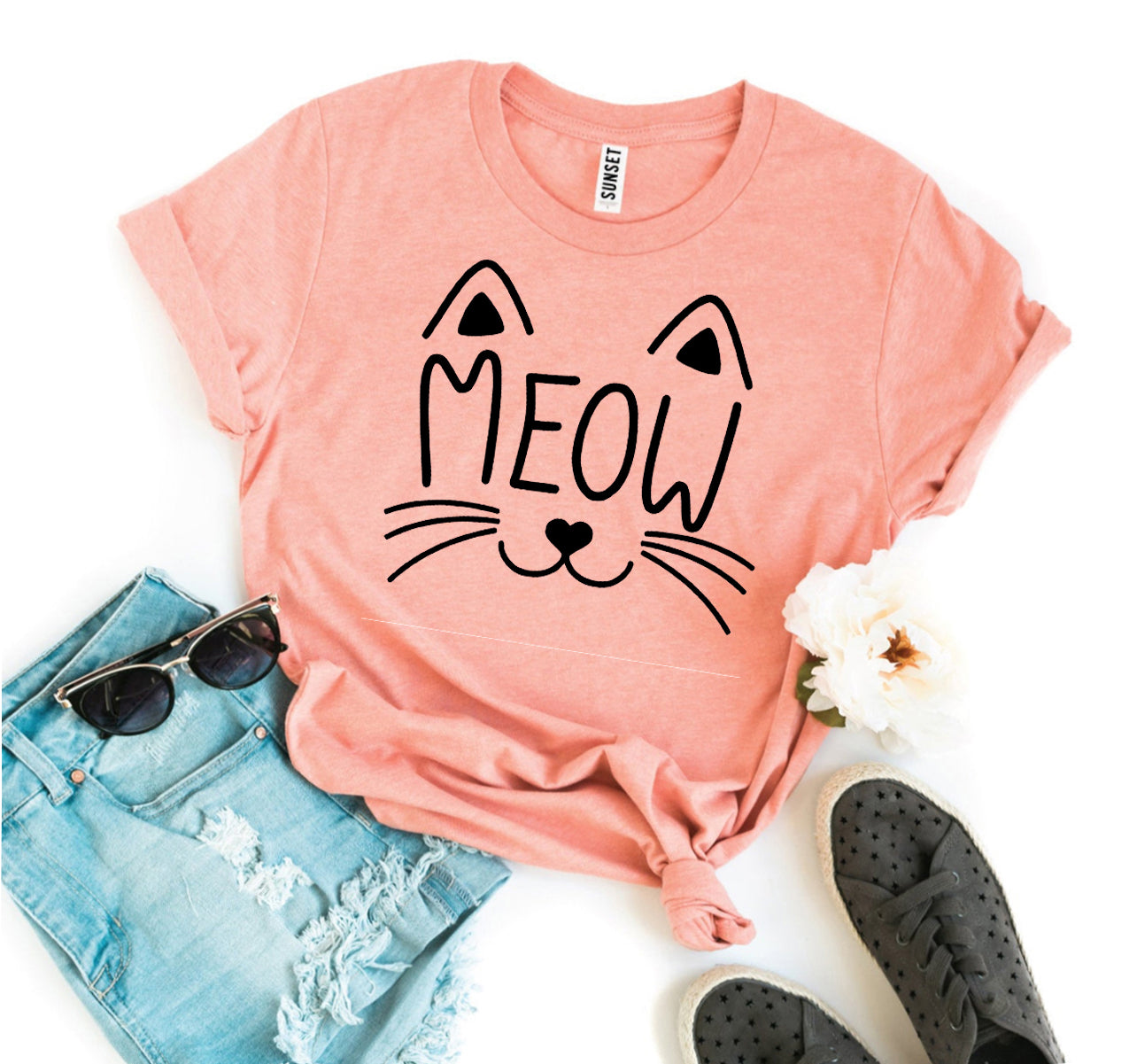 Meow T-shirt Agate