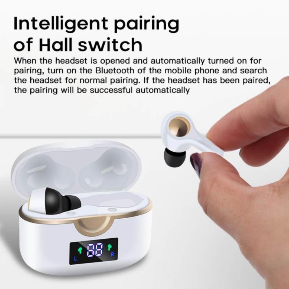 Ninja Dragon Power Bass Touch Bluetooth 5.0 T22PRO Earbuds Yellow Pandora