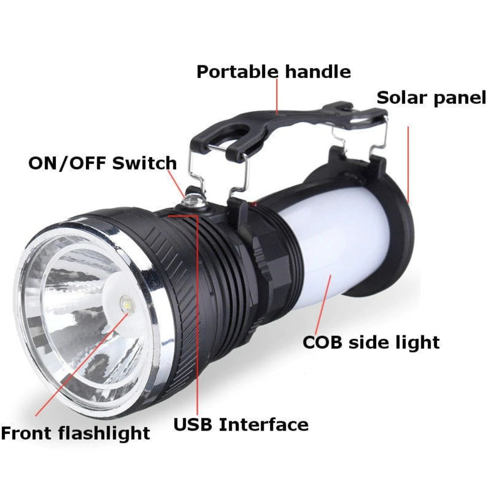 Multi Function Camping Light Yellow Pandora