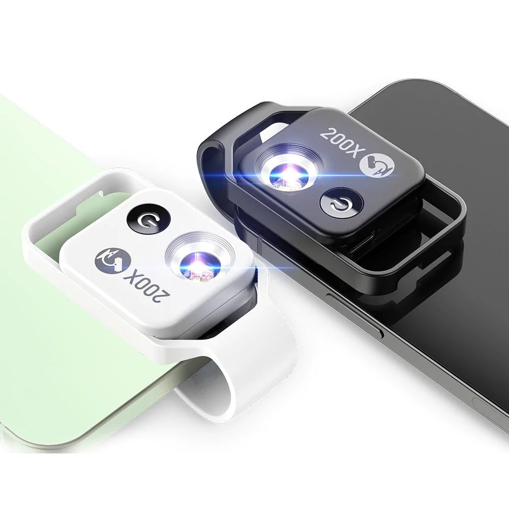 200X magnification Lens for Mobile Phone Yellow Pandora