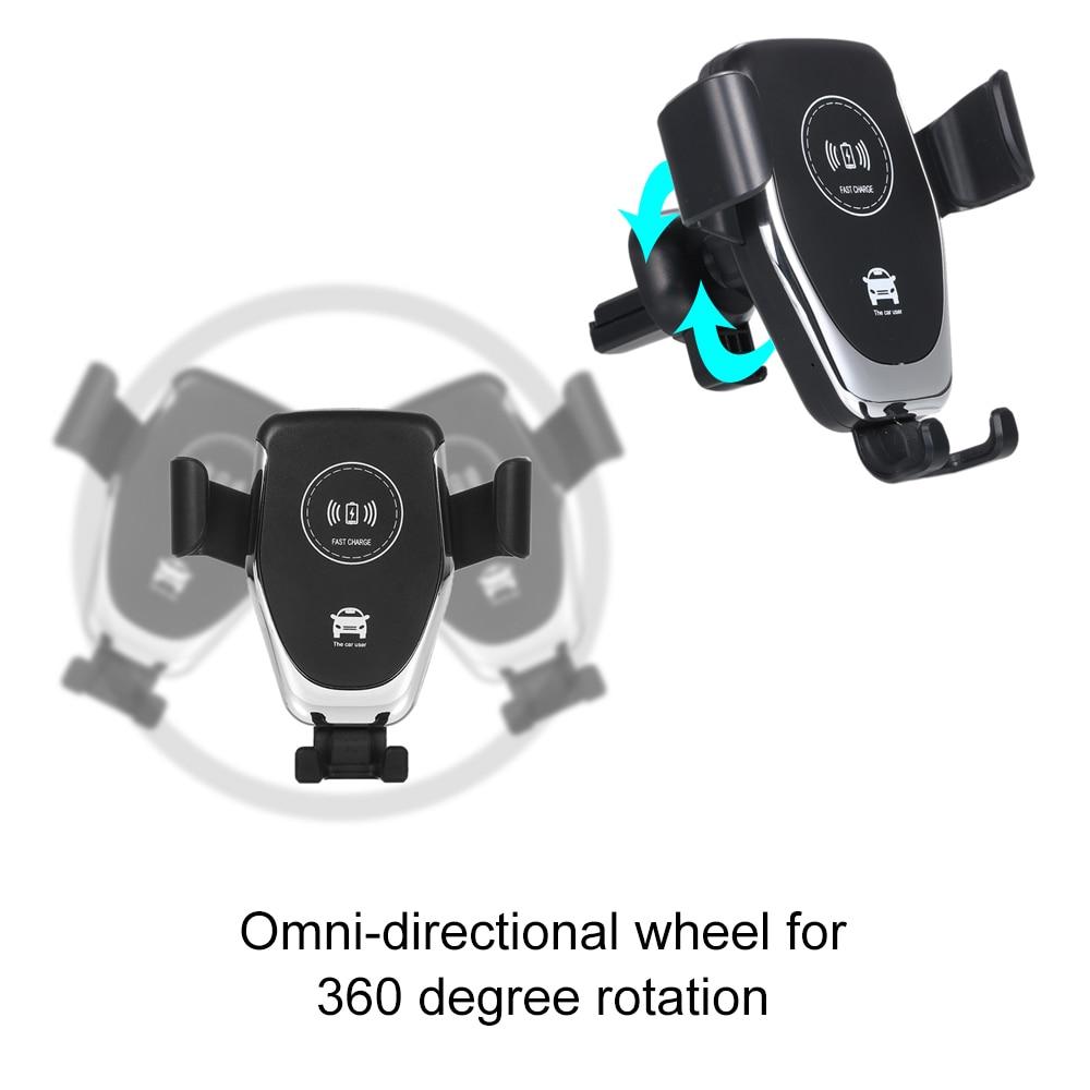 Ninja Dragon QI X Universal Wireless Charger with Car Mount Holder Yellow Pandora
