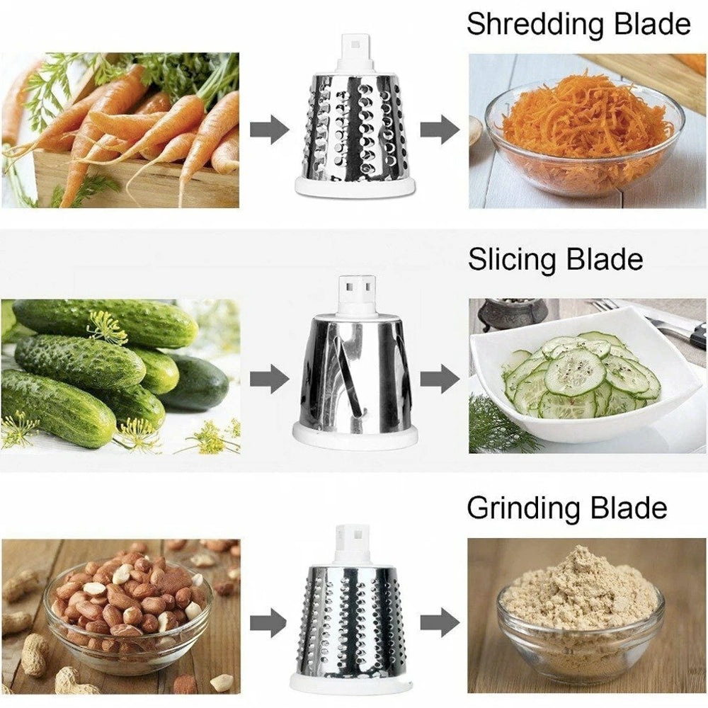 Multi-functional Stainless Steel Kitchen Slicer Grater Kit Yellow Pandora