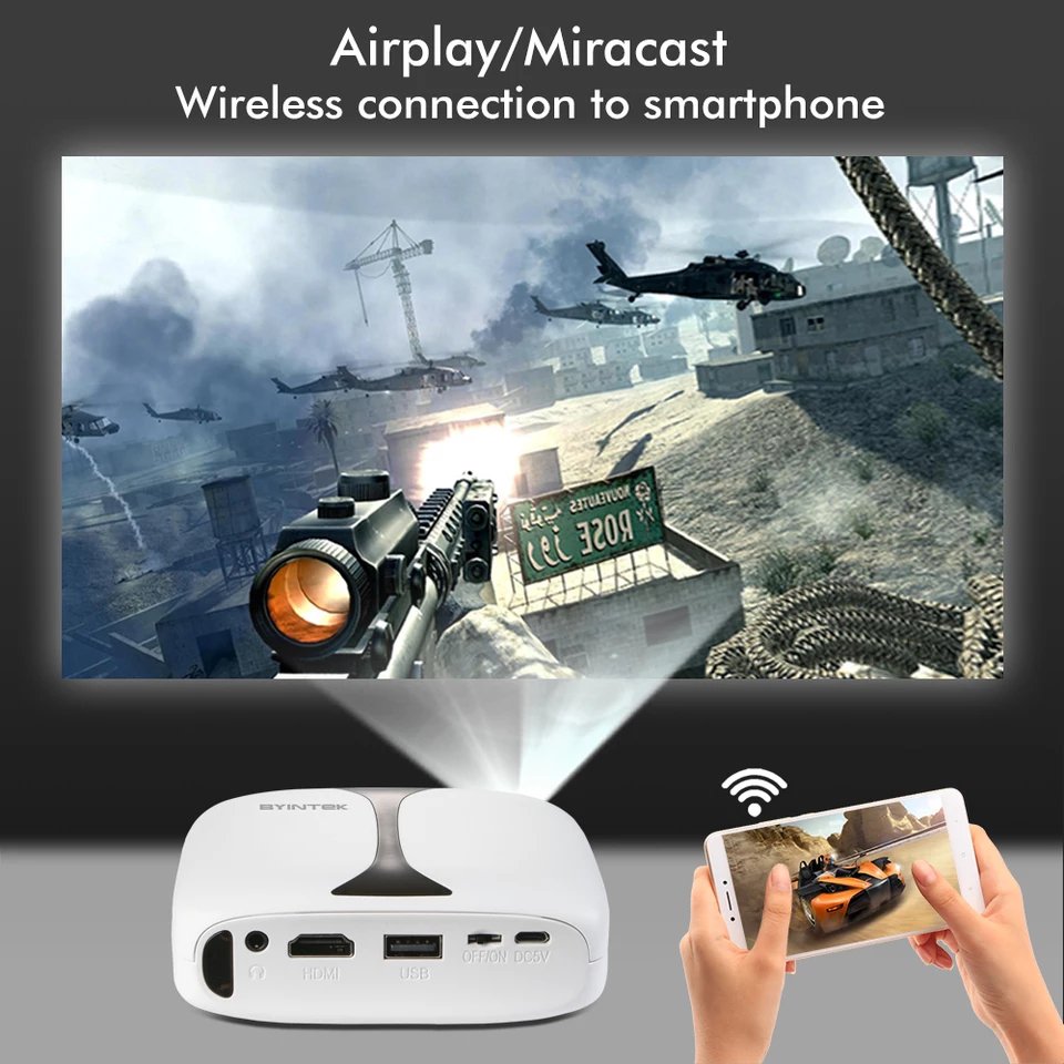 Smartphone to Screen 3D projector Fuchsia Molly