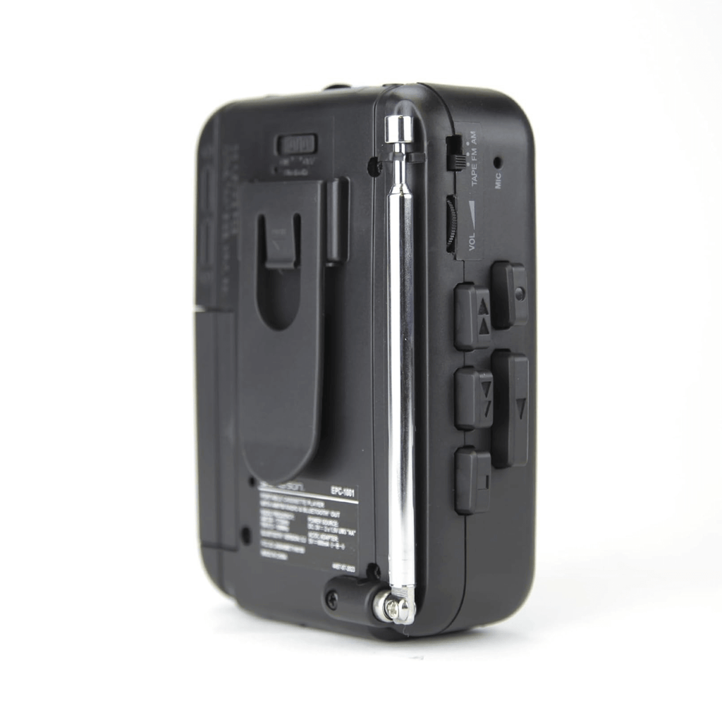 Emerson Portable Cassette Player with Bluetooth Out and Built-In Sky Iapetus