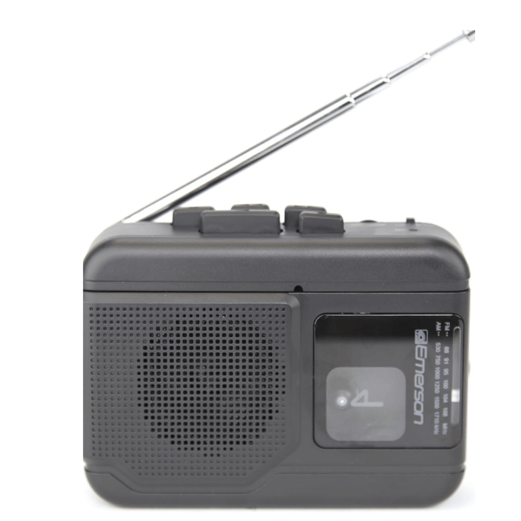Emerson Portable Cassette Player with Bluetooth Out and Built-In Sky Iapetus