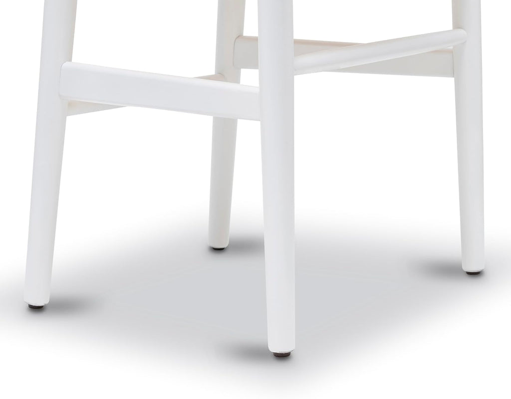 Weave Dining Chair, Single, White Peach Maple