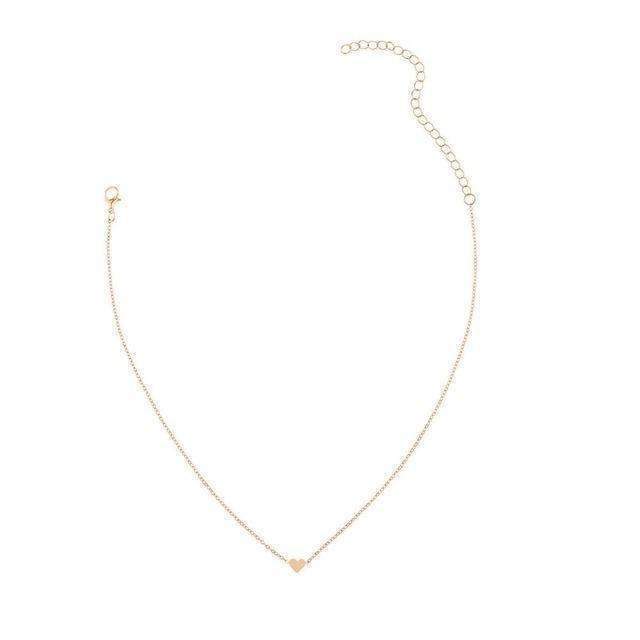 Dainty Heart Chain Jasper