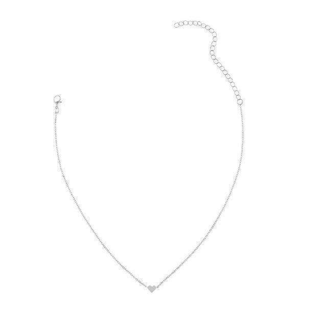 Dainty Heart Chain Jasper