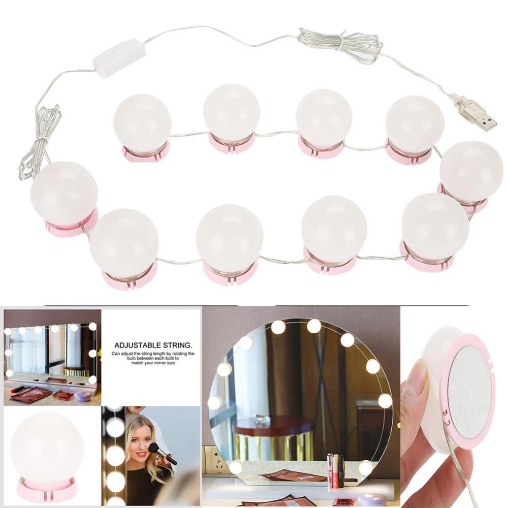 Dressing Table LED Adjustable Brightness Lights Yellow Pandora