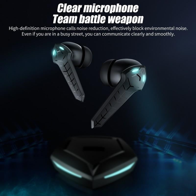 Dragon True Wireless Noise Cancellation Stereo Gaming Bluetooth Yellow Pandora