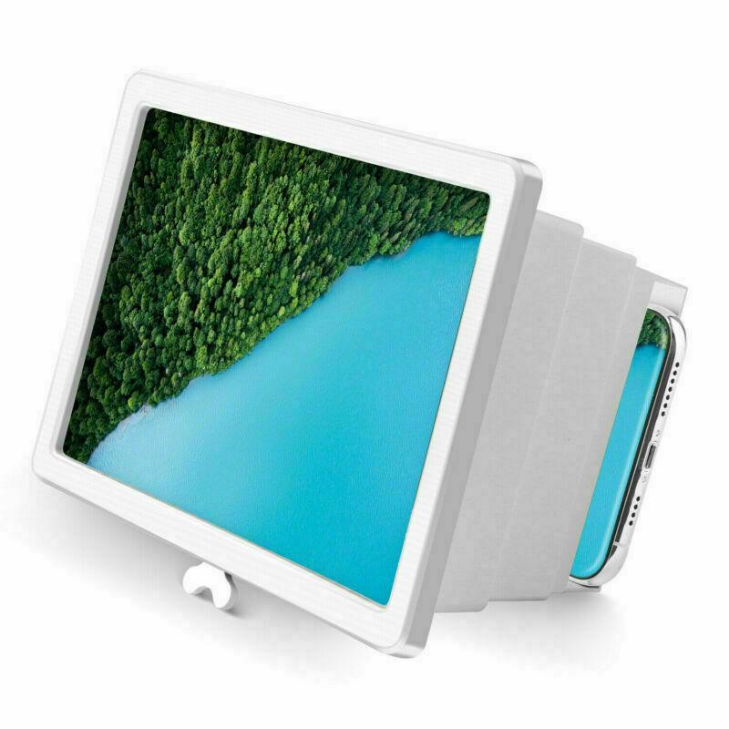 2 PACK! 3D Phone Screen Magnifier Video Mobile Amplifier Universal Fuchsia Electra