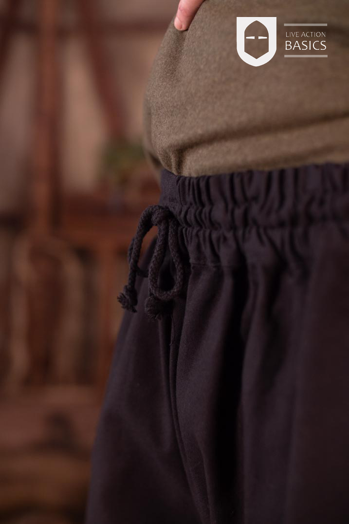 Viking Trousers - Black Azure Briseis